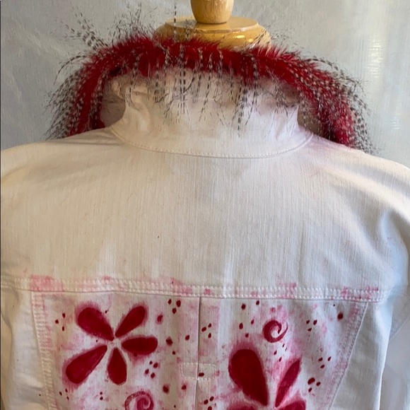 SOLD-Large Jean jacket - Picture 7 of 8